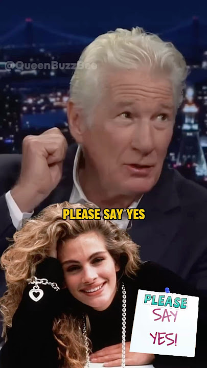 Richard Gere Shares How ‘Pretty Woman’ All Started with Julia Roberts 😊 #RichardGere #shorts