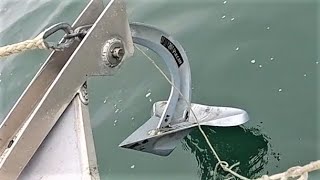 Rocna Vulcan 20kg/44lb.  Anchor Test Video # 131