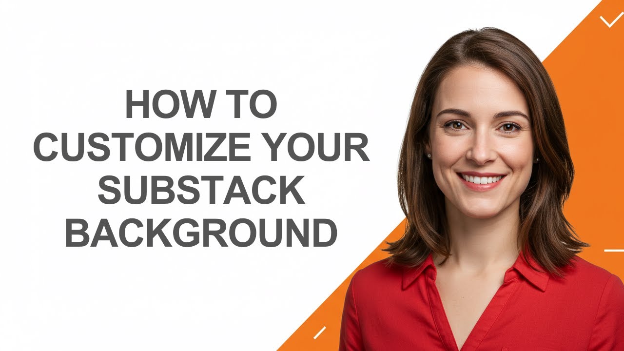 Substack Background Ideas How to Customize Your Substack Background - AshleyHowTo - YouTube