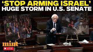 Live | ‘Stop Arming Israel’: Bernie Sanders Explodes In US Senate | US Congress | Netanyahu | Gaza