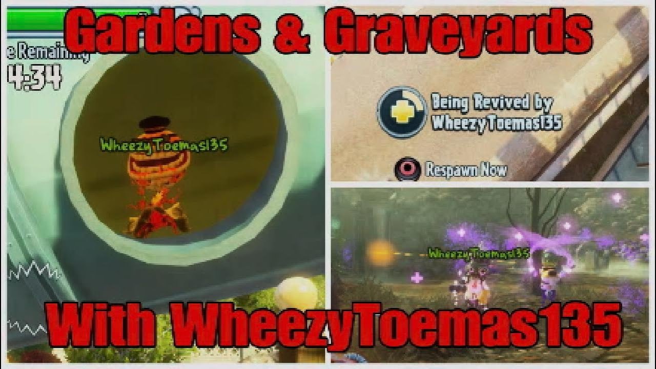 Plants vs Zombies Garden Warfare, Gardens & Graveyards, With WheezyToemas135