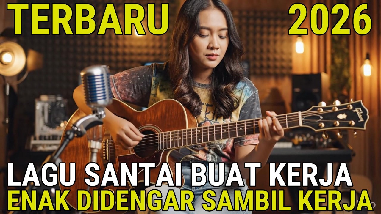 Lagu Santai Buat Kerja Terbaru Viral 2026 - Lagu Akustik Cafe Enak Didengar sambil kerja