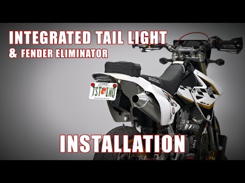 Tail Tidy Fender Eliminator LED Brake Light For Suzuki DRZ 400 S//SM DRZ400SM