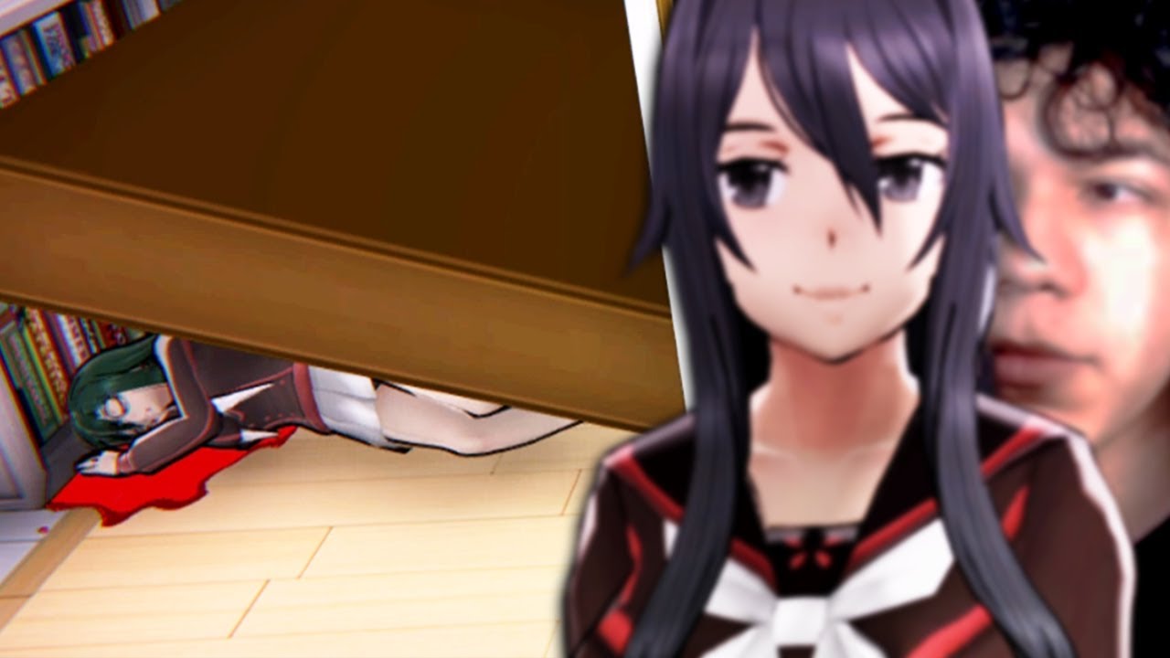 esmaguei a menina tímida - yandere simulator modo 1980