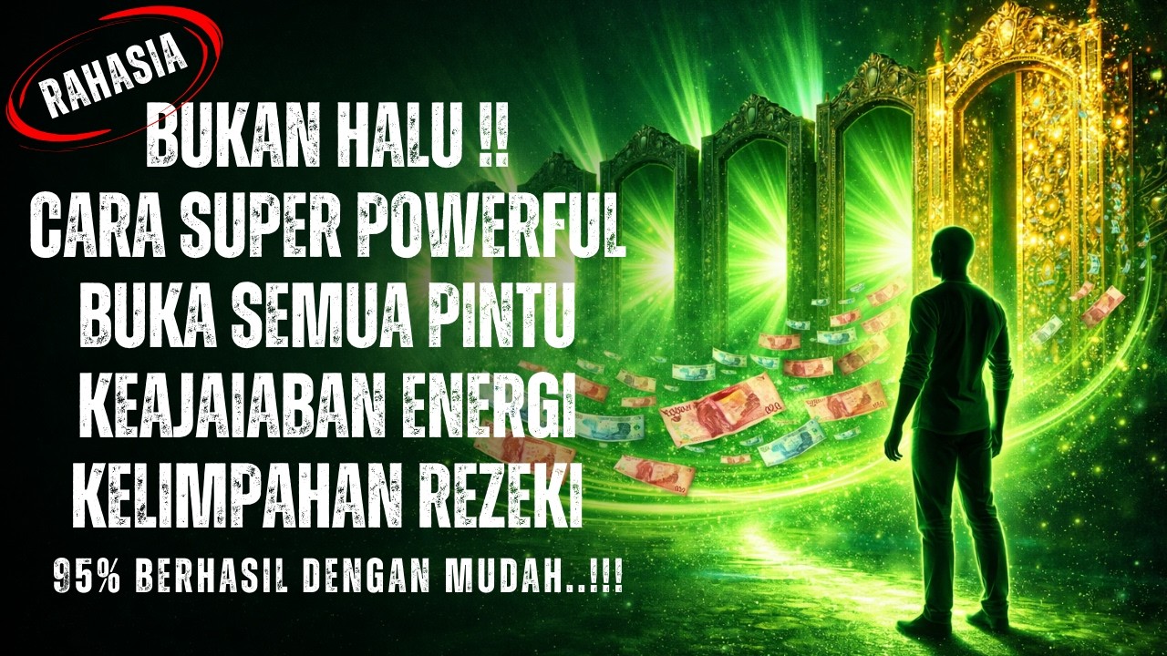 BUKAN HALU! BEGINI CARA SUPER POWERFUL DAPATKAN KELIMPAHAN UANG 95% BERHASIL DATANG | BAHASA SEMESTA