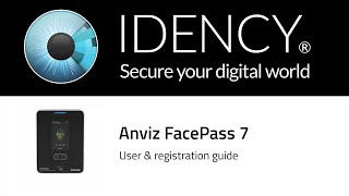 Idency: Anviz FacePass 7 User & Registration Guide screenshot 5