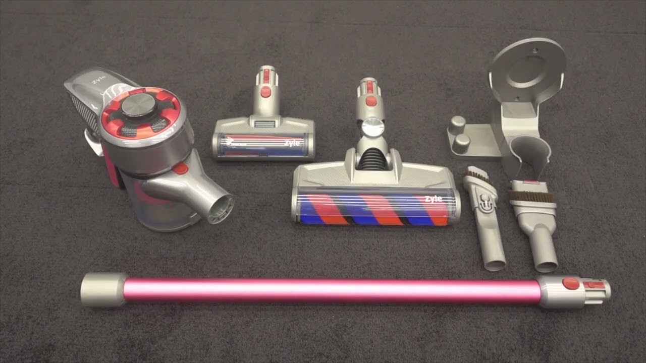 Вертикальный беспроводной пылесос ZYLE ZY600VC обзор