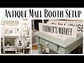 Spring Booth Set-up ~ Antique Mall Space ~ Booth Display ~ Antique mall Booth Set-up