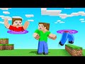 MINECRAFT But JUMPING = TELEPORT!