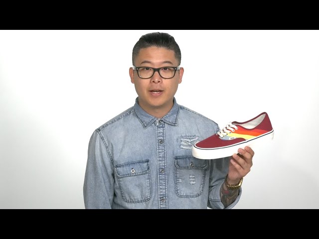 vans floral linen authentic sf