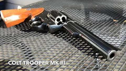 The Colt Trooper MK III - discussion and shooting