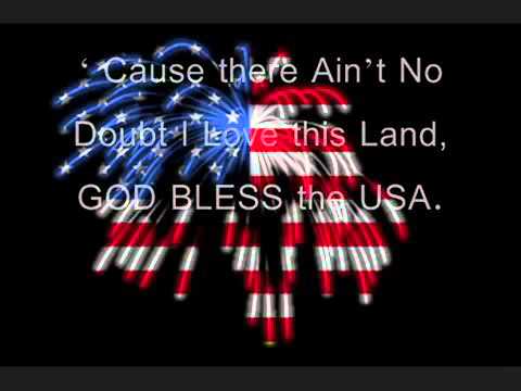 Im Proud to be an American Lee Greenwood Lyrics - YouTube