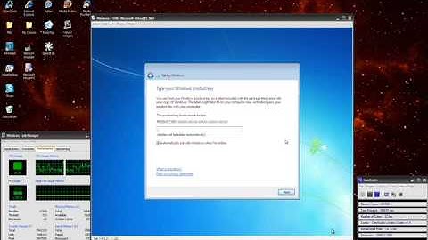 Installing Windows 7 Part II