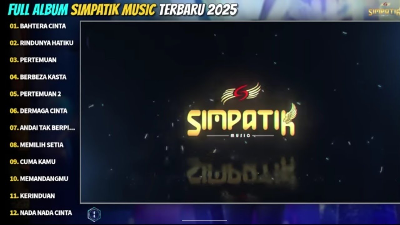 Full Album Simpatik Musik Terbaru | Terbaik | Bahtera Cinta🔥