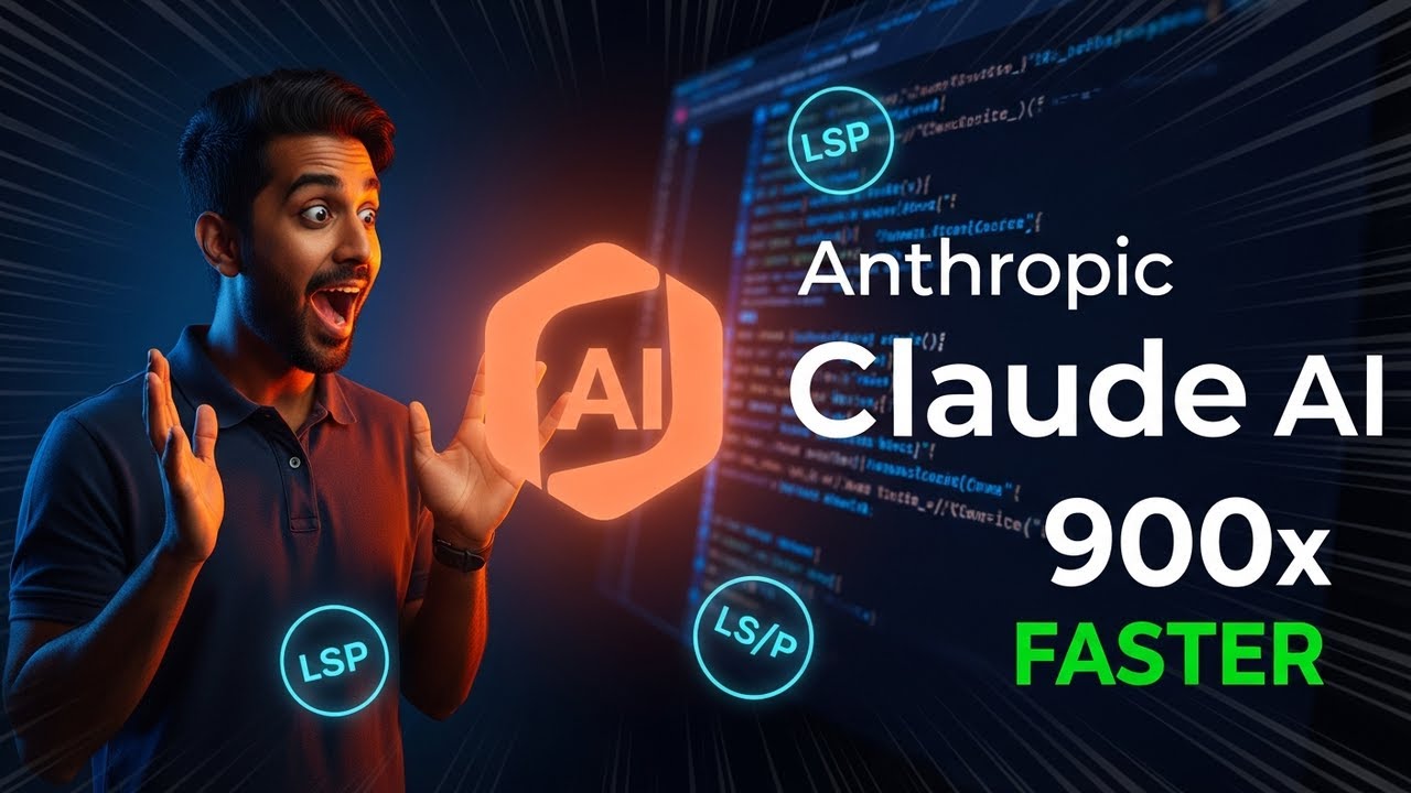 Claude Code is 900x FASTER Now (LSP Changed Everything)