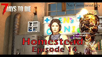 Character Update and Quests for Jen - Homestead - 7 Days to Die Alpha 21 No Commentary Gameplay