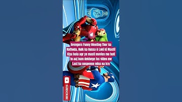 🔥 Avengers Funny Meeting – Thor ka Hathoda, Hulk ka Gussa & Loki ki Masti #shortsfeed #shorts #jokes