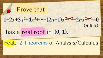 Intermediate Value Theorem (IVT), Rolle’s Theorem, and the Real Root of the Equation