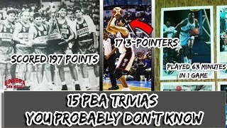 Ilan Dito Ang Alam Mo? 15 Pba Trivias You Probably Dont Know