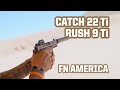 Exploring FN's Catch 22 Ti and Rush 9 Ti Suppressors at CANCON Arizona 2024!