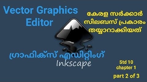 How to Create a Logo in Ubuntu Image Editor Inkscape Part 2 of 3 Std 10 Chapter 1