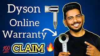 How To Warranty Claim Dyson Supersonic Hair Dryer | Online Warranty Register Part 1