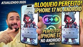 Seu Android nunca ficou tão BONITO! Tela do iPhone 17 COMPLETA!