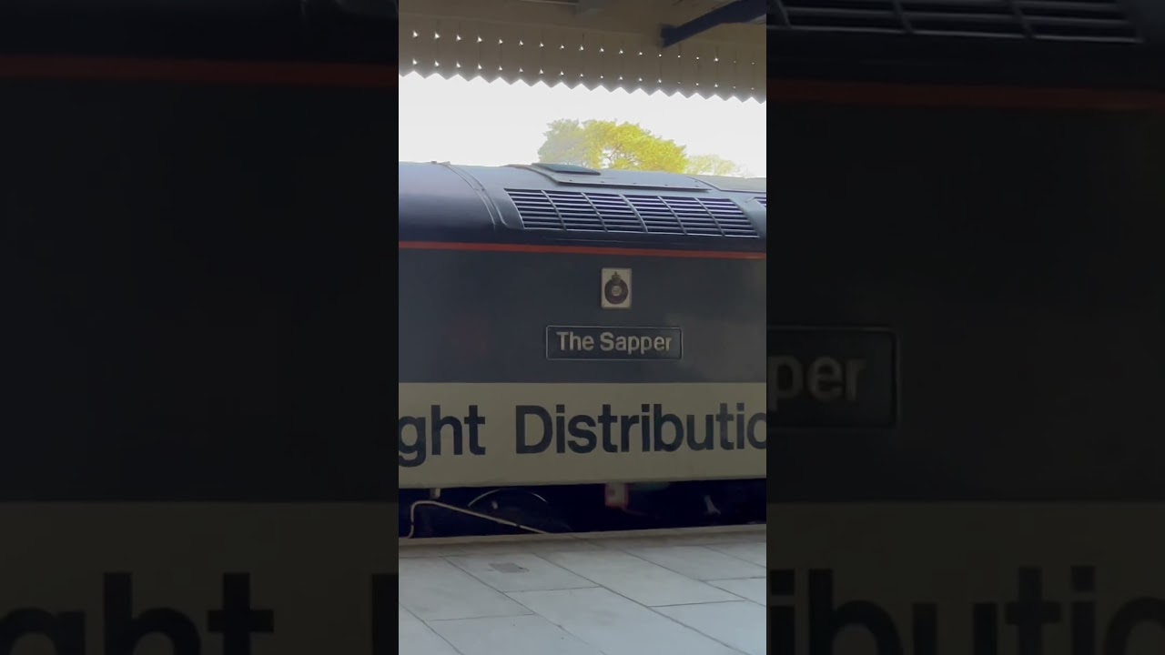 47306 ‘The Sapper’ roars to life at Bodmin 