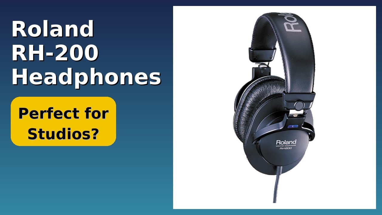 REVIEW (2026): Roland RH-200 Headphones. Features. - YouTube