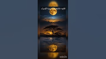 تلاوه من  سورة الإسراء بصوت القارئ علي شكيب