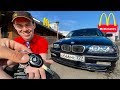 Подарил BMW работнику McDonald&#39;s - РЕАКЦИЯ ДИЧЬ!