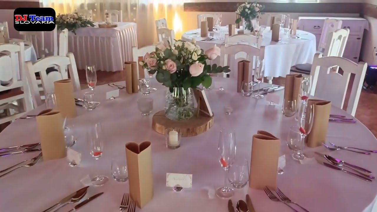 Svadobná sála Penzión pod Hradom. (Vlog) DJ Team - Slovakia