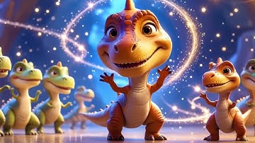 Dino Dance Time! 🦖 Shake Your Tail with the Dinos!