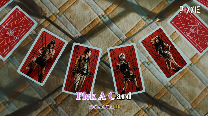 PiXXiE - Pick A Card | OFFICIAL KARAOKE