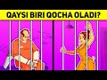 QAYSI BIRI QOCHA OLADI? YANGI MANTIQIY SAVOLLAR / ҚAЙСИ БИРИ ҚОЧA ОЛAДИ? ЯНГИ МAНТИҚИЙ СAВОЛЛAР