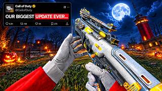 the NEW HALLOWEEN WARZONE UPDATE is INSANE! (NEW MAP + VMP)