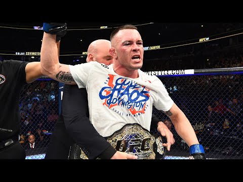 Crowning Moment Colby Covington Secures Interim Welterweight Title After War with dos Anjos 