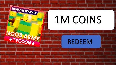 Noob Army Tycoon ROBLOX codes 2022 November.