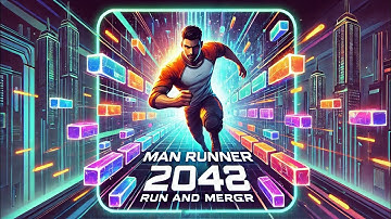 Man Runner 2048 - Satisfying ASMR Gameplay Walkthrough Android iOS