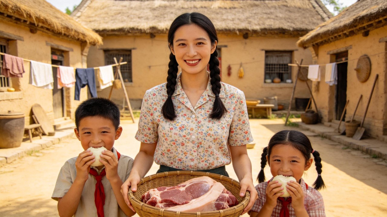 穿越灾荒：灵泉空间带娃吃肉