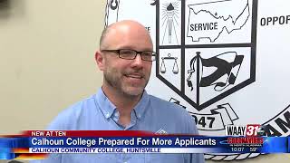 Calhoun College prepared for more applicants