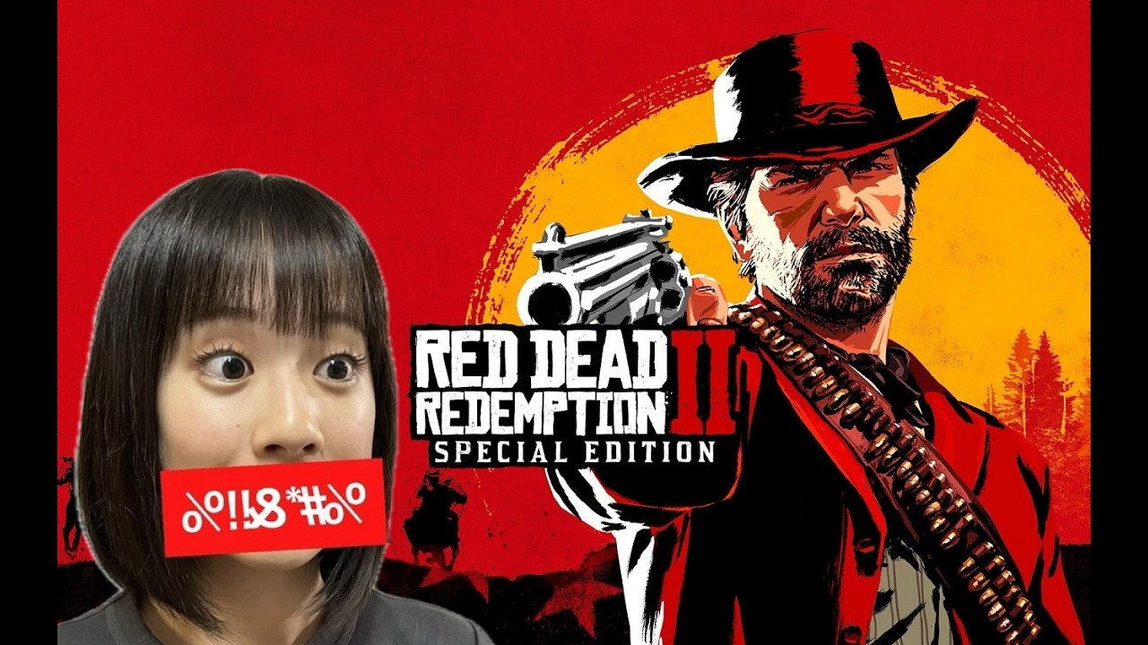 【初プレイ】レッド・デッド・リデンプション2🤠 │ 英語チャレンジ