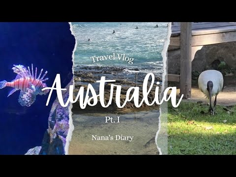 Sydney, Australia Travel Vlog | My First Time Abroad, Opera House, Aquarium, & Botanical Gardens 🎀