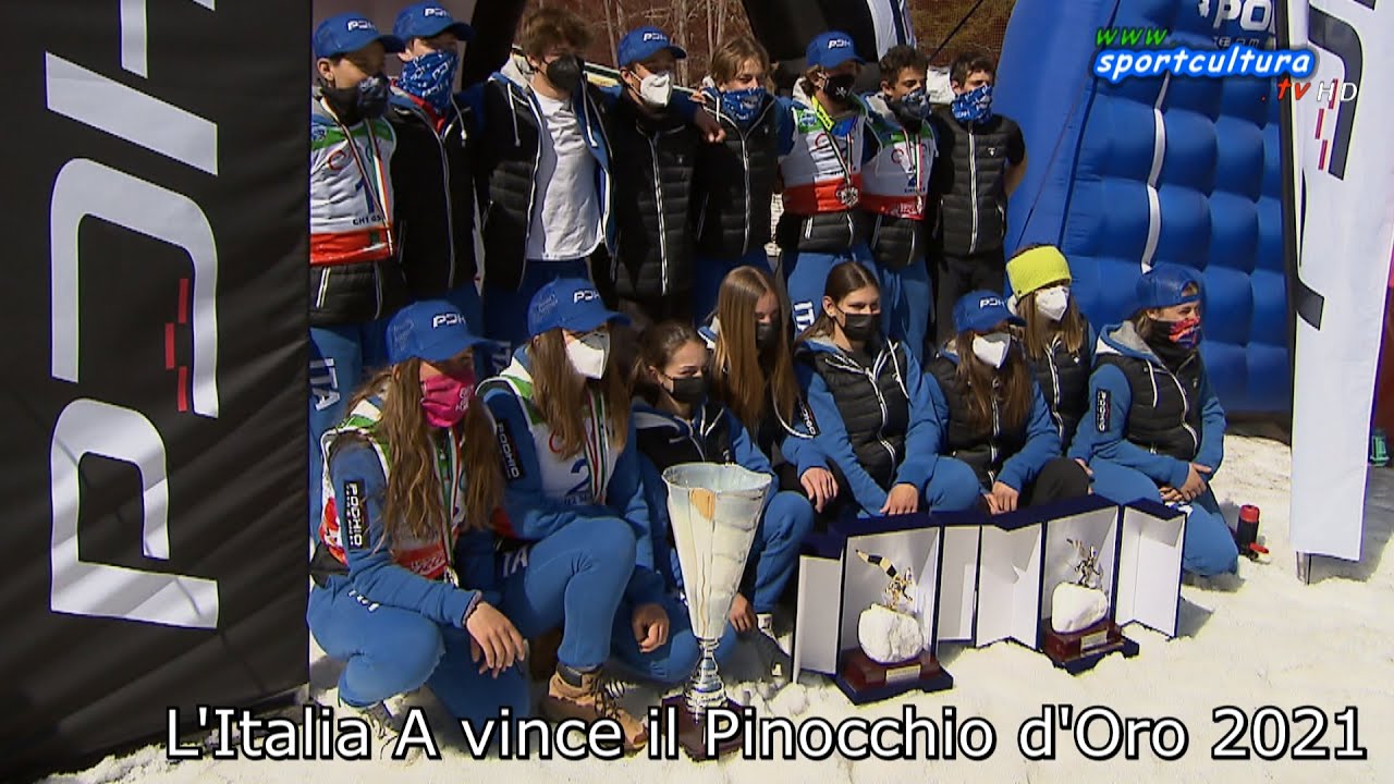 L'Italia A vince il Pinocchio d'Oro 2021 e il Trofeo Guidi, la B arriva terza | SPORTCULTURA.TV