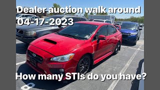 Dealer Auction Walk Around 04 17 2023 by Fuzzy Dice Motors 208 views 1 year ago 30 minutes
