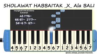 habbitak x ala Bali not pianika