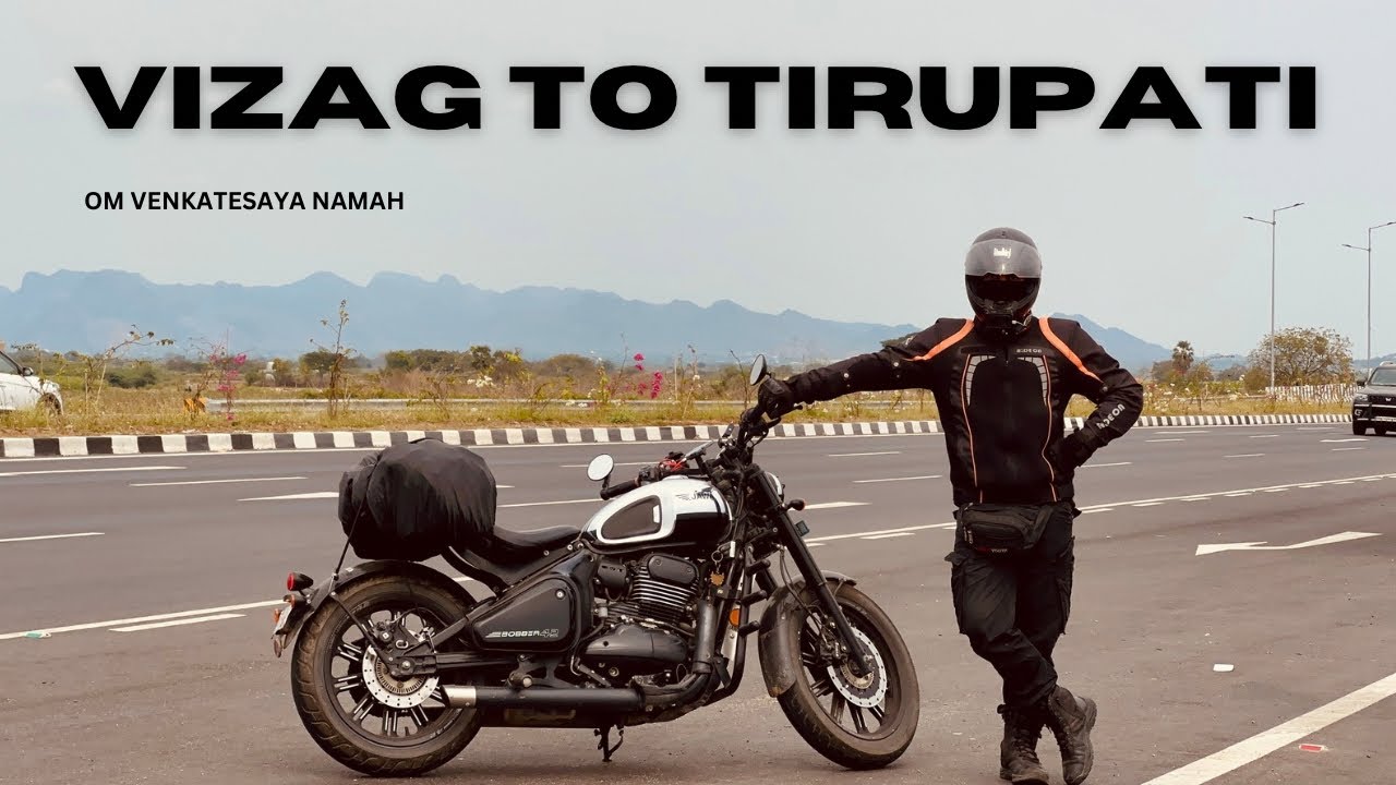 VIZAG TO TIRUPATI BALA JI | NON-STOP 800KM | ALL INDIA RIDE 🇮🇳 Ep 12