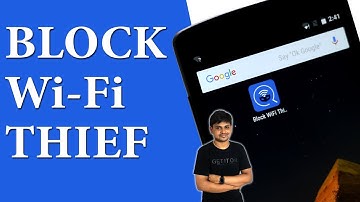 Block WiFi Thief App to Block WiFi Users: Secure Your Network