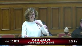 City Council Meeting – January 12, 2026