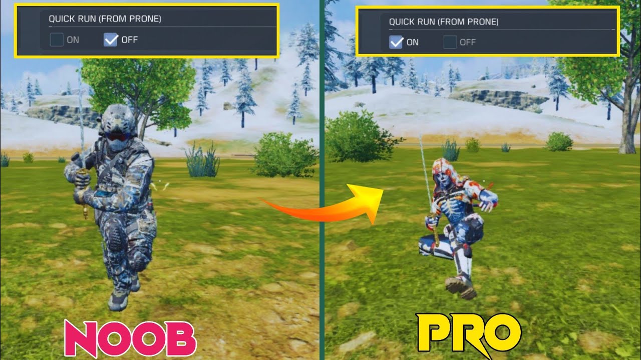 Top 5 Pro Settings in call of duty mobile Battle royale br settings